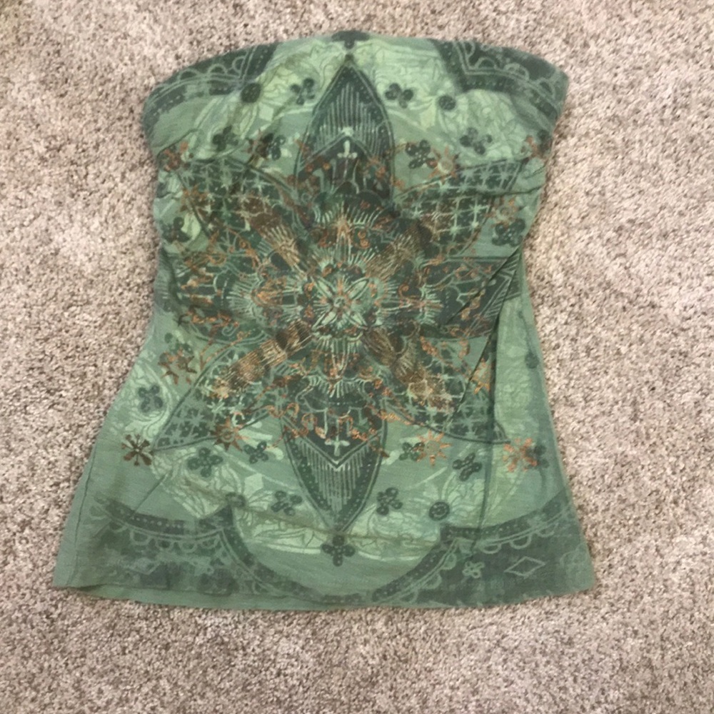 Vanity strapless shirt